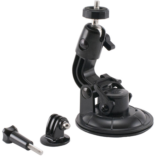 Suction Cup with 1/4″-20 and GoPro Adapter