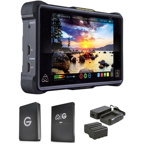 Atomos Shogun Inferno with G-Technology 1TB SSD Kit and Power Kit