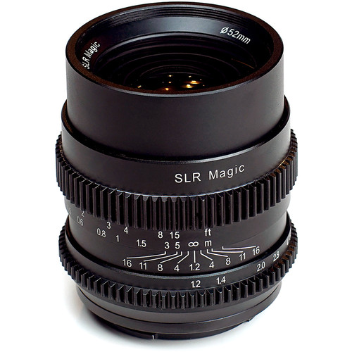 SLR Magic Cine 35mm f/1.2 FE Lens for Sony E-Mount - Film Crew Nepal