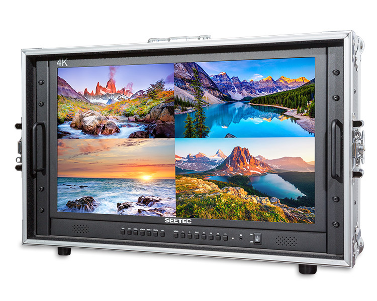 SEETEC 23.8″ 4K(3840 x 2160) Ultra-HD Resolution Carry-on Broadcast Director Monitor
